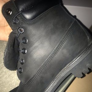 Timberland black waterproof boots